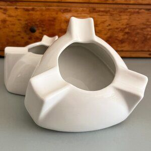 Vintage MCM, Streamline Modern Ashtray, Cigar, Cigarette